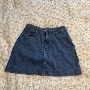 American Apparel Denim Women's Skirt